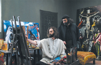 ΝΙΚ ΑΣNΤΟΝ ΚΑΙ ΛΑΚΗΣ ΛΑΖΟΠΟΥΛΟΣ ΣΕ ΣΚΗΝΕΣ ΑΠΟ ΤΗΝ ΤΑΙΝΙΑ, ΤΑ ΣΚΗΝΙΚΑ ΤΗΣ ΟΠΟΙΑΣ ΧΡΕΙΑΣΤΗΚΑΝ 7 ΧΡΟΝΙΑ ΓΙΑ ΝΑ ΣΧΕΔΙΑΣΤΟΥΝ.