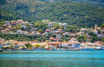 Το λιμάνι της Ιθάκης. 
