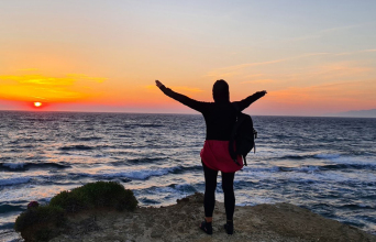 Η Λένα Διβάνη στην Ερείκουσα. 