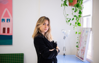 Η Σταματία Δημητρακοπούλου, καλλιτεχνική διευθύντρια της Art Athina