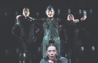 «Μάνα Κουράγιο» του Μπέρτολτ Μπρεχτ σε σκηνοθεσία Θεόδωρου Τερζόπουλου