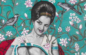 Wild at Heart (Portrait of Pouran Shapoori), 2019