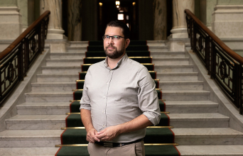 Τζίμι Άκεσον, ο αρχηγός του κόμματος «Σουηδοί Δημοκράτες»