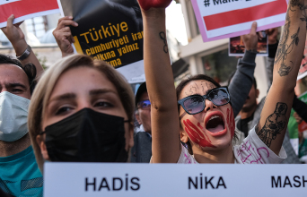 Διαμαρτυρία μετά το θάνατο της Mahsa Amini