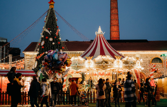 Το Christmas Factory στην Τεχνόπολη. 