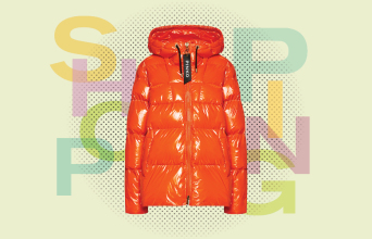 Ρεπορτάζ αγοράς με βροχή 