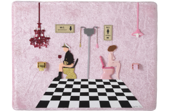 Έργο του Capten από την έκθεση "Libido"