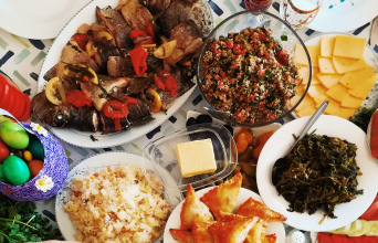 Πασχαλινό τραπέζι. 