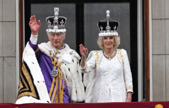 Ο βασιλιάς Κάρολος και η βασίλισσα Καμίλα