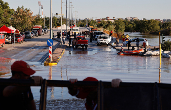 Λάρισα. Πλημμυρισμένη η συνοικία Γιαννούλη 