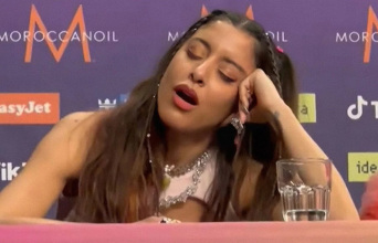 Eurovision: Τα χασμουρητά της Μαρίνας Σάττι