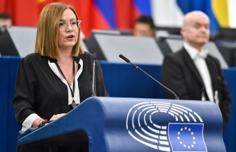 Η υποψήφια Ευρωβουλεύτρια της Νέας Δημοκρατίας, Μαρία Σπυράκη