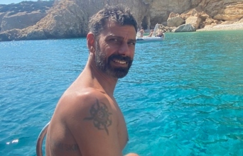 Ο Μιχάλης Πάντος στη Σχοινούσα