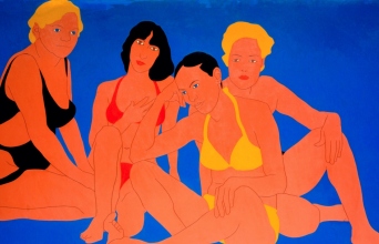 Νικίας Σκαπινάκης, "Λουόμενες"