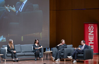 Η Δήμητρα Γκρους συζητάει με την Εριέττα Κούρκουλου Λάτση, την Άννα Μπιτσάνη και τον Αντώνη Καραμπατζό