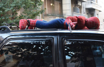 Φτιάξε μου τη μέρα: O Spiderman ζει δίπλα μας! Στη Χαριλάου Τρικούπη