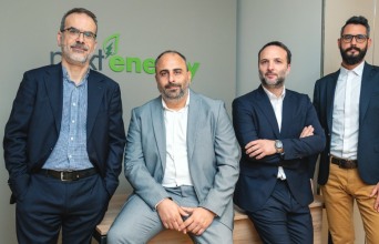 Η ομάδα της PVMAINT μαζί με τον  General Manager, Φίλιππο Λαζαράκο