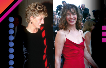 Τζέιν Μπίρκιν και  πριγκίπισσα Νταϊάνα