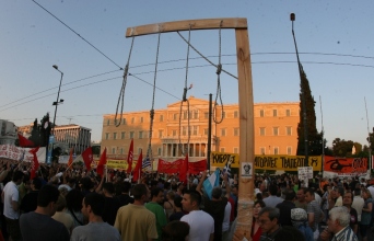 Αγανακτισμένοι στο Σύνταγμα