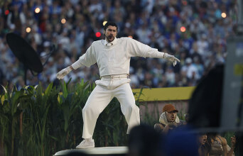 Ο Bad Bunny στο NFL Super Bowl LX