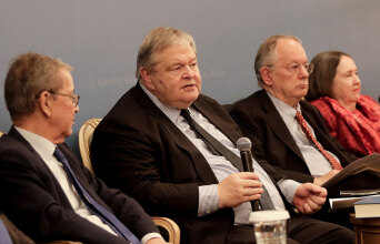 Από την εκδήλωση «Οι προϋποθέσεις της αναθεώρησης του Συντάγματος» που διοργάνωσε ο Κύκλος Ιδεών 