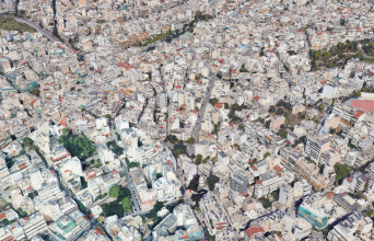 Η πυκνή δόμηση της Αθήνας 