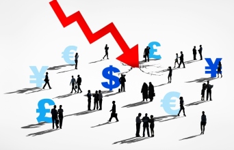 economic collapse illustration