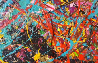 Splash painting