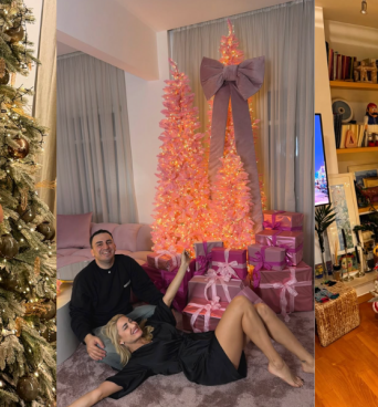 Πώς στόλισαν φέτος τα Χριστούγεννα οι Έλληνες celebrities τα σπίτια τους