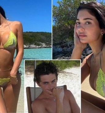 Μέσα από «παράλληλες» αναρτήσεις στο Instagram, Κάιλι Τζένερ και Τιμοτέ Σαλαμέ αποκάλυψαν εικόνες από τις στιγμές χαλάρωσής τους στην παραλία