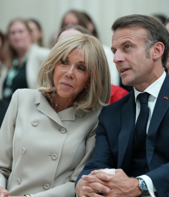 Μπριζίτ Μακρόν και Εμανουέλ Μακρόν