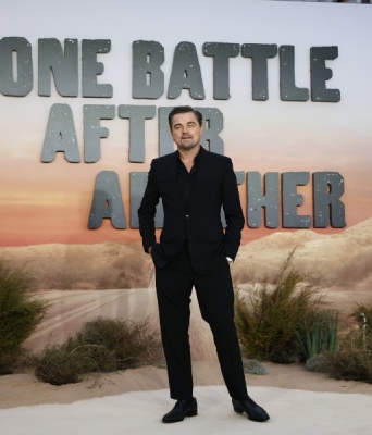 Ο Λεονάρντο Ντι Κάπριο στην πρεμιέρα της ταινίας «One Battle After Another» στο Λονδίνο