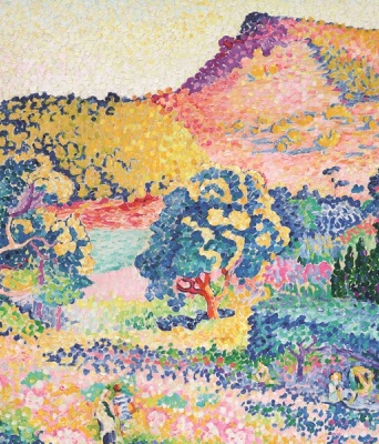 Henri-Edmond Cross (1854-1926),  Τοπίο με το Καπ Νεγκρ, Ιούνιος-Νοέμβριος 1906
