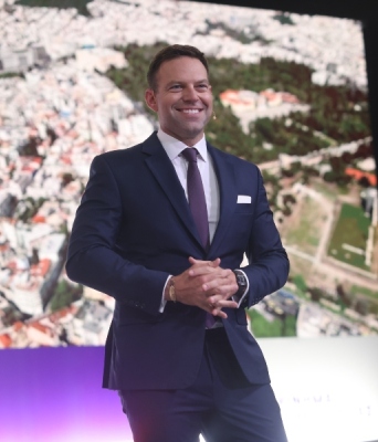 Ο πρόεδρος του Κινήματος Δημοκρατίας, Στέφανος Κασσελάκης 