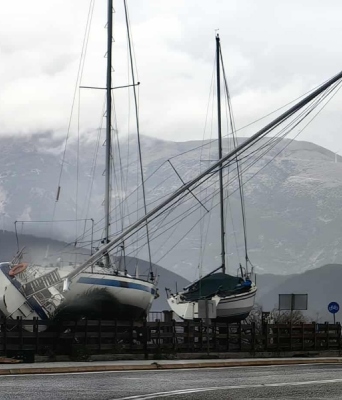 Κακοκαιρία στην Πάτρα