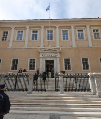 To ανακαινισμένο Συμβούλιο της Επικρατείας στο μέγαρο Αρσακείου
