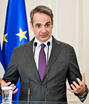 O Κυριάκος Μητσοτάκης