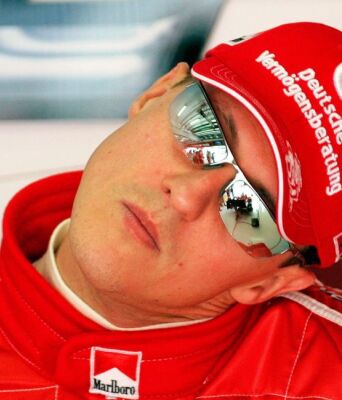 O Μίκαελ Σουμάχερ, τον καιρό της κυριαρχίας του στη Formula 1