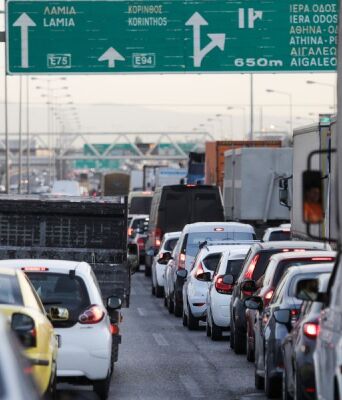 Κίνηση τώρα: Οι δρόμοι με μποτιλιάρισμα σήμερα