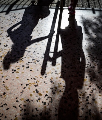 Σκιές μαθητών 