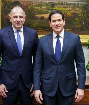 Γεραπετρίτης μετά τη συνάντηση με Ρούμπιο: Στο ανώτατο επίπεδο οι ελληνοαμερικανικές σχέσεις