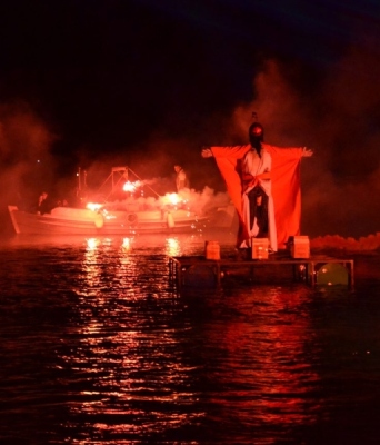 Το κάψιμο του Ιούδα στην Ερμιόνη