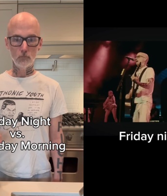 Friday night vs Saturday morning: Τι κάνει ο Moby όταν κλείσουν τα φώτα της σκηνής