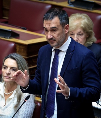 Αλέξης Χαρίτσης και Πέτη Πέρκα