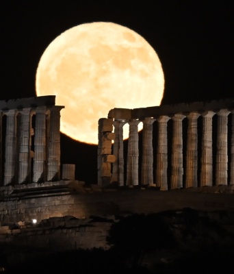 Πανσέληνος στην Ακρόπολη