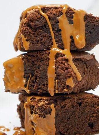 Brownies με αλμυρή καραμέλα
