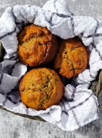 Πανεύκολα muffins μπανάνας