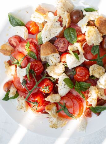 Σαλάτα Caprese με προσούτο