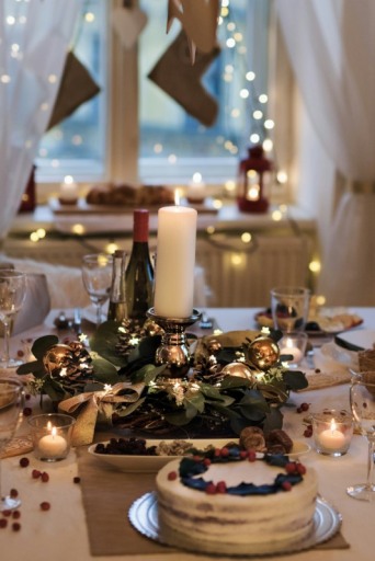 χριστουγεννιάτικο τραπέζι 