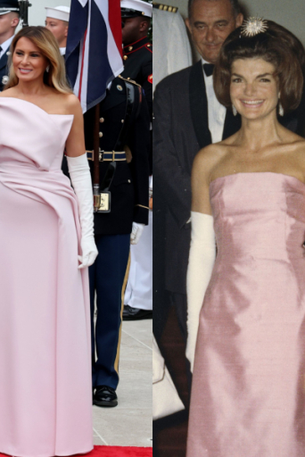 Η Μελάνια Τραμπ αντέγραψε την Τζάκι Κένεντι